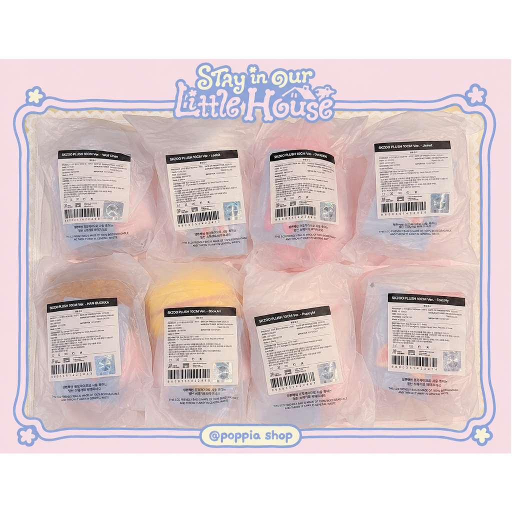 Stray Kids - [STAY in Our Little House] 6TH FANMEETING MD SKZOO PLUSH 10CM Ver.