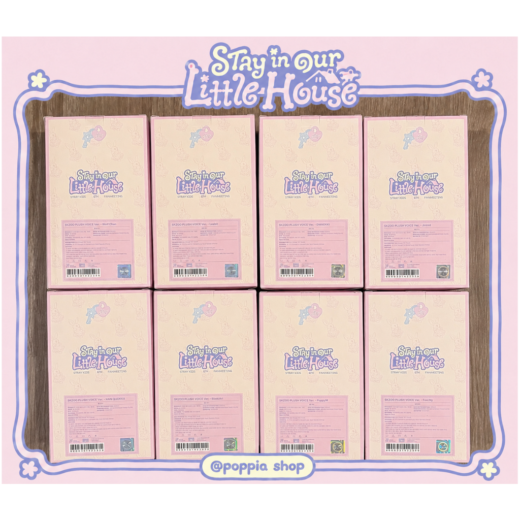 Stray Kids - [STAY in Our Little House] 6TH FANMEETING MD SKZOO PLUSH VOICE Ver.