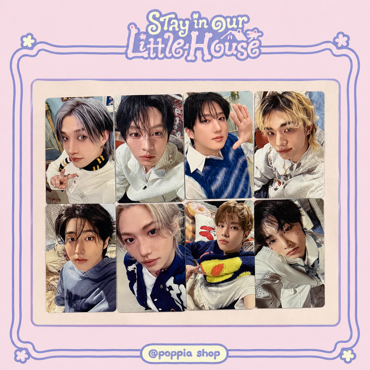 STRAY KIDS 6TH FM STAY IN OUR LITTLE HOUSE PHOTOCARD POB 