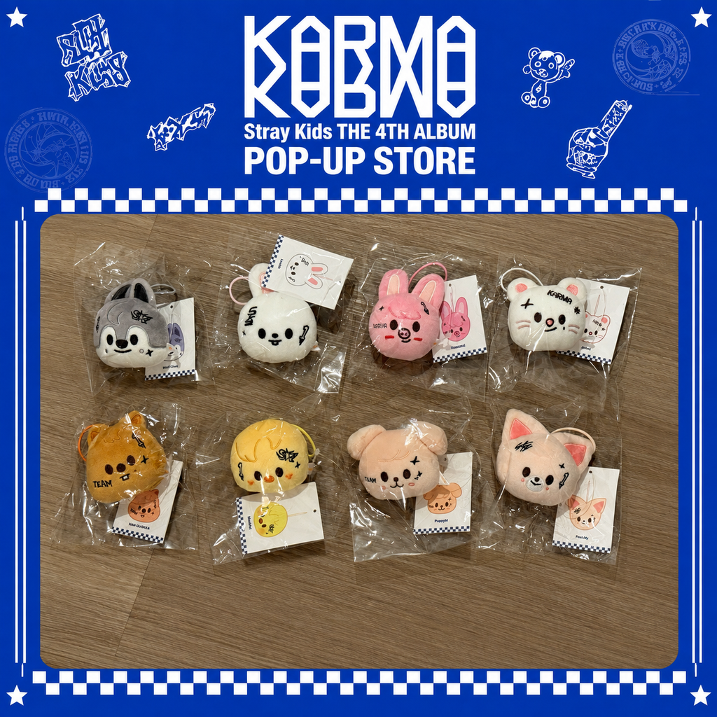STRAY KIDS - KARMA POP-UP MERCH OFFICIAL MD NAME TAG (KARMA VER.)