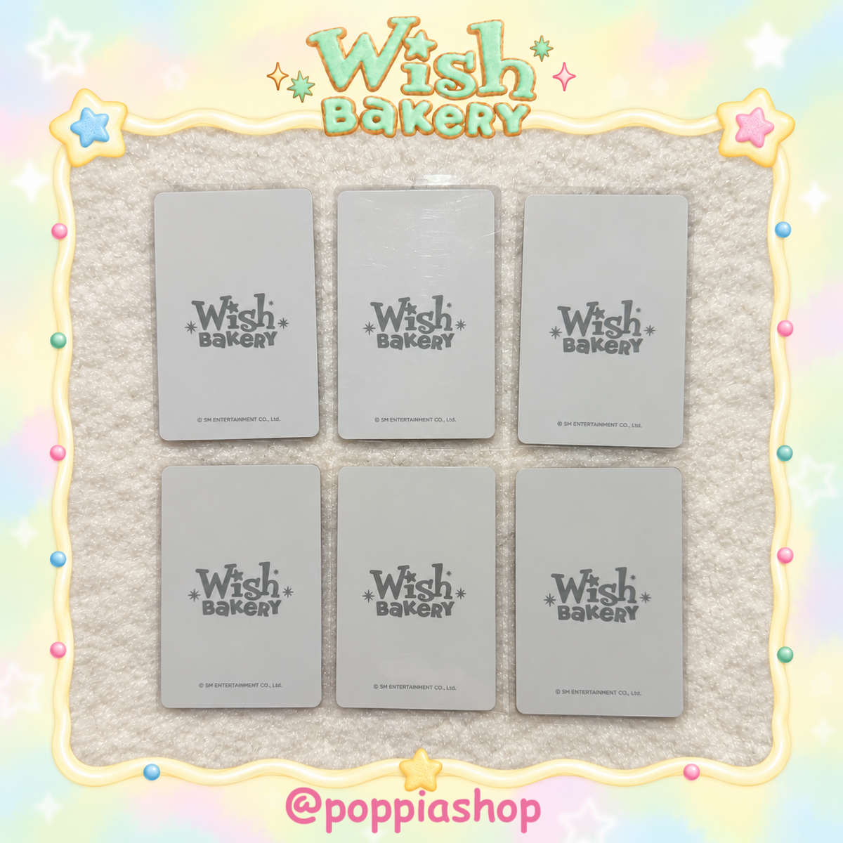 NCT WISH - 2026 NCT WISH [WISH BAKERY] POP UP BENEFIT PHOTOCARD SET POCA