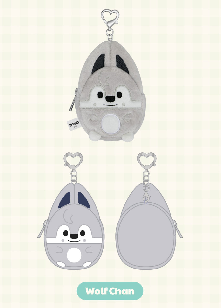 Stray Kids SKZ [ZOOTOPIA2 X SKZOO] Official MD Plush Coin Pouch