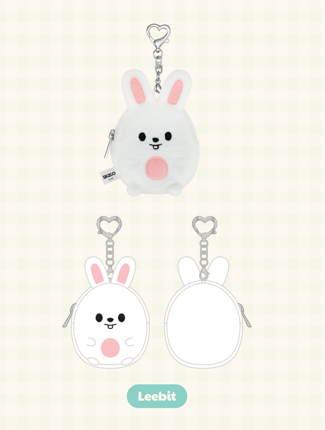 Stray Kids SKZ [ZOOTOPIA2 X SKZOO] Official MD Plush Coin Pouch