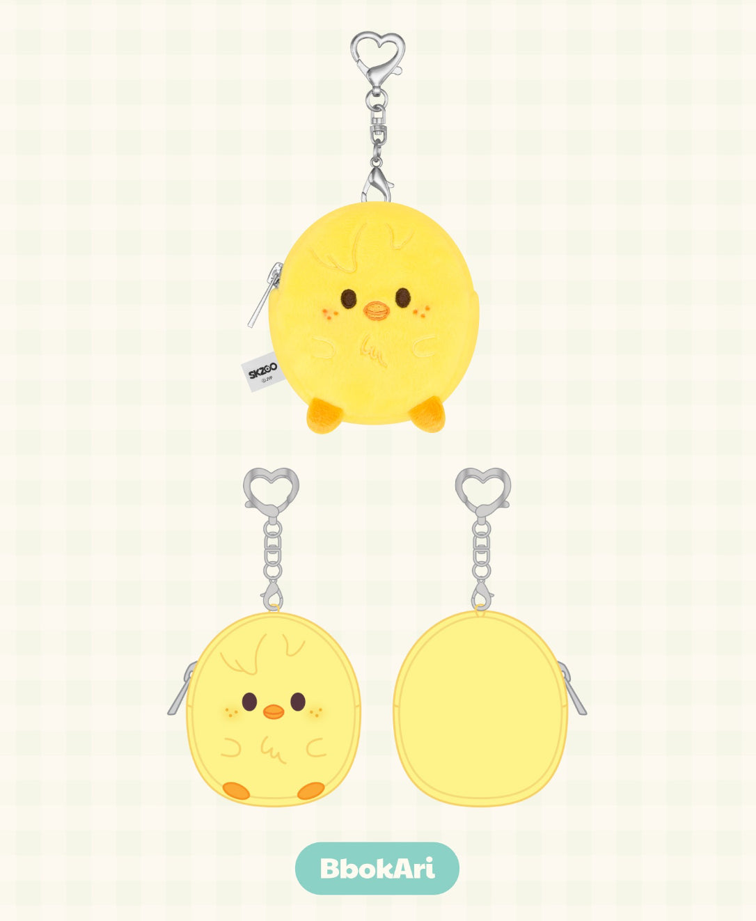 Stray Kids SKZ [ZOOTOPIA2 X SKZOO] Official MD Plush Coin Pouch