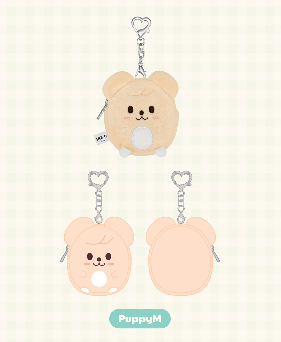 Stray Kids SKZ [ZOOTOPIA2 X SKZOO] Official MD Plush Coin Pouch