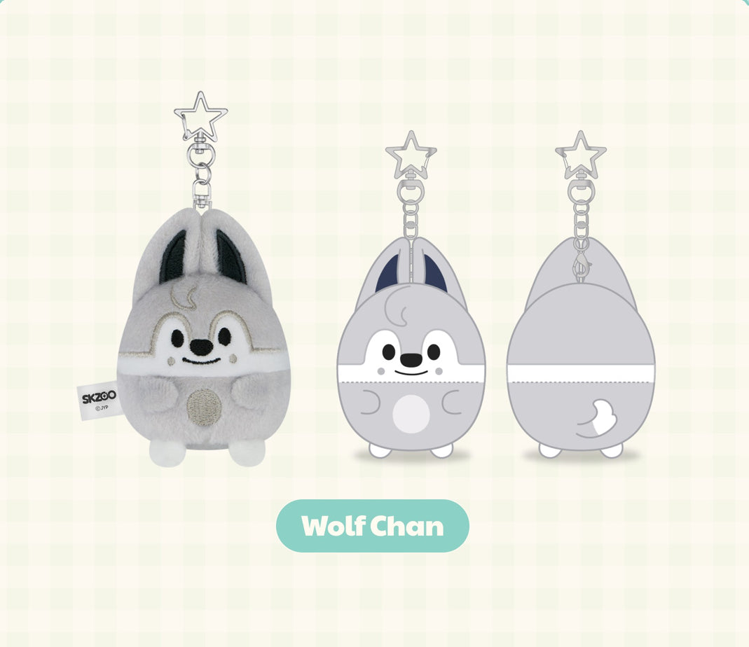 Stray Kids SKZ [ZOOTOPIA2 X SKZOO] Official MD Ufufy Plush Keyring