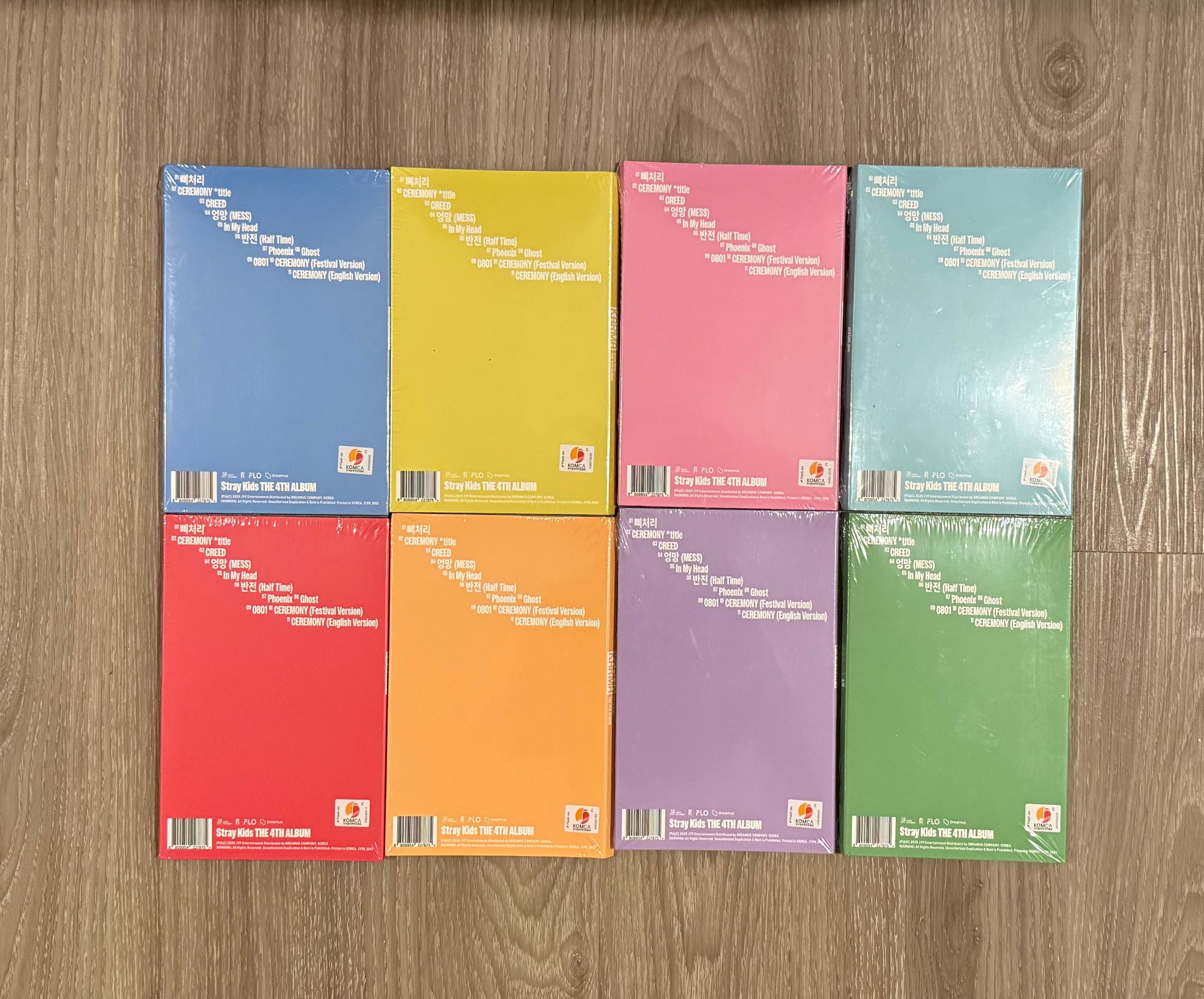 Stray Kids SKZ [KARMA] The 4th Album Accordion ver. Member Selectable