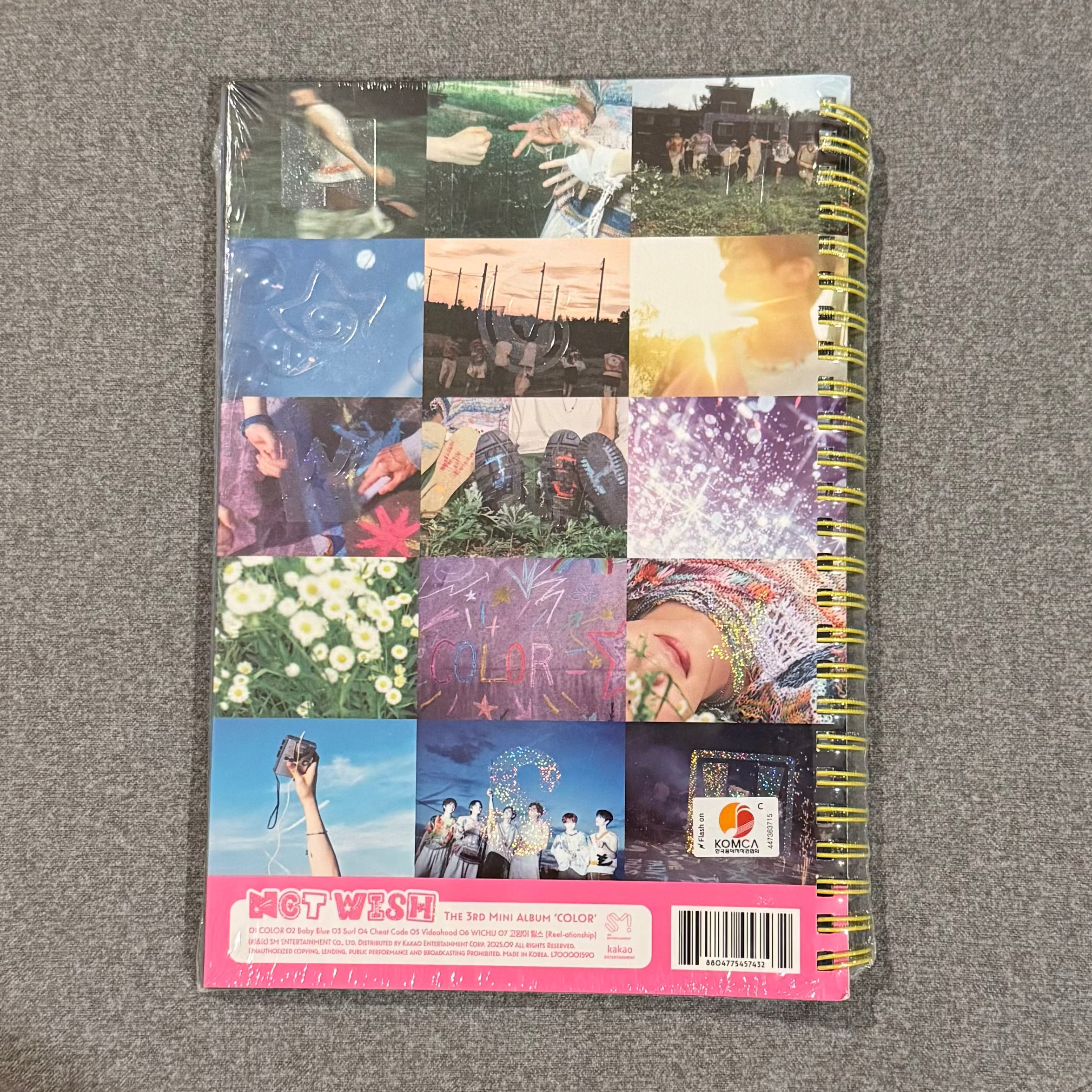 NCT WISH [COLOR] 3rd Mini Album [Photobook Ver.]