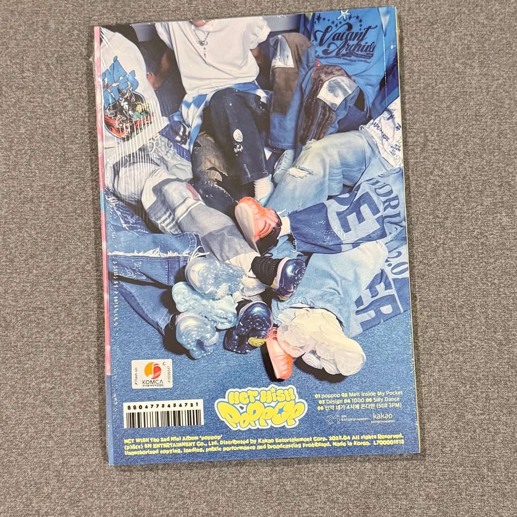 NCT WISH [POPPOP] The 2nd Mini Album (Photobook Version)