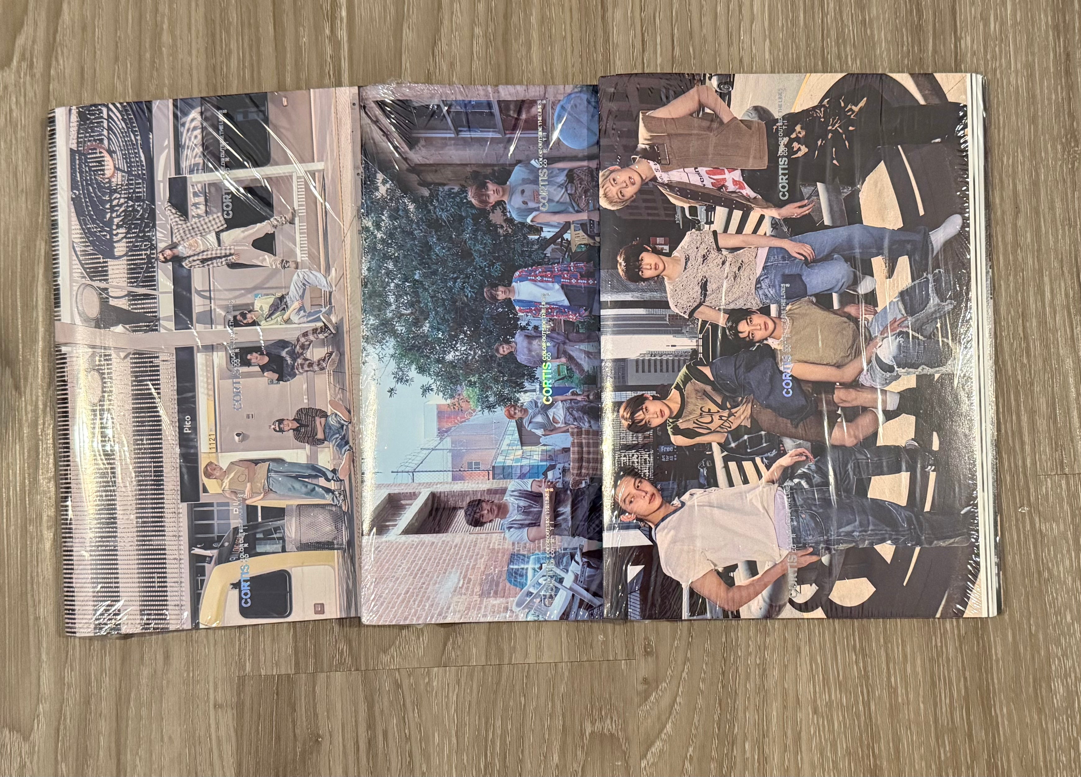 CORTIS [COLOR OUTSIDE THE LINES] 1st EP Album SCENE 1/2/3 Ver.