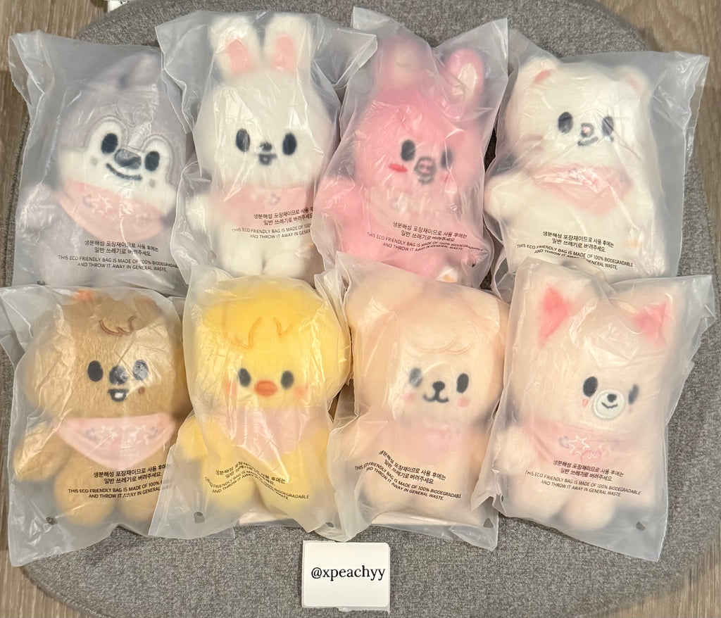 StrayKids SKZ 5'clock skzoo plush 10cm [5th FM 'SKZ 5'CLOCK' Official MD]