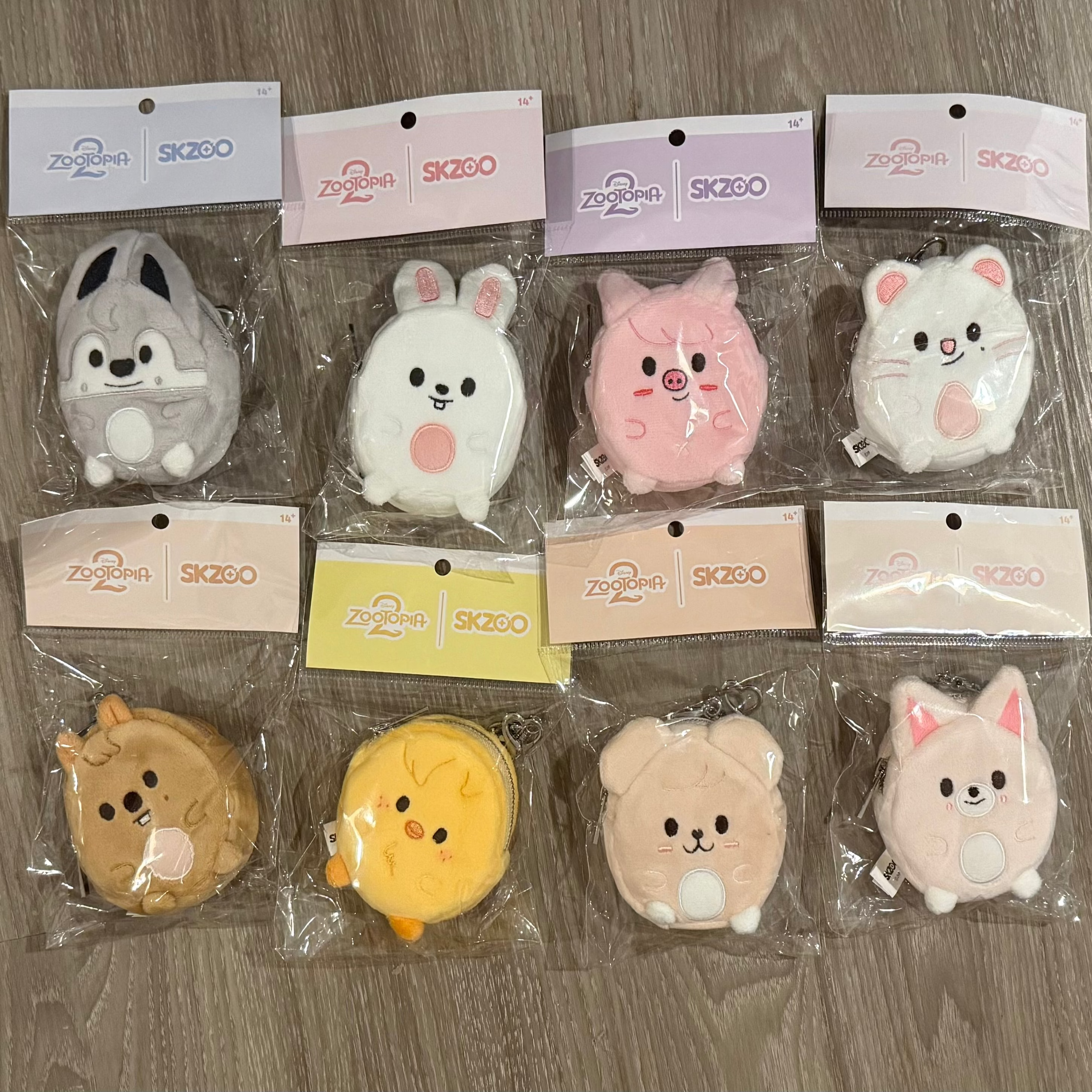 Stray Kids SKZ [ZOOTOPIA2 X SKZOO] Official MD Plush Coin Pouch