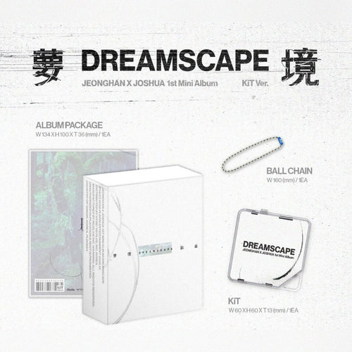 JxJ Jeonghan & Joshua (SEVENTEEN) - DREAMSCAPE Album (KiT Version) 