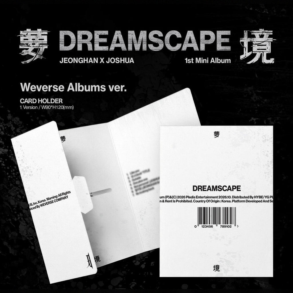 JxJ Jeonghan & Joshua (SEVENTEEN) - DREAMSCAPE Album (Weverse Albums Version)