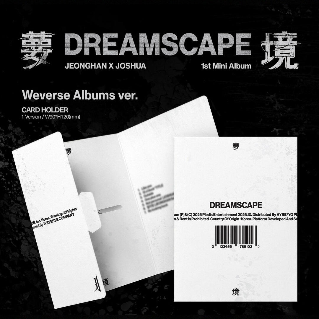 JxJ Jeonghan & Joshua (SEVENTEEN) - DREAMSCAPE Album (Weverse Albums Version)