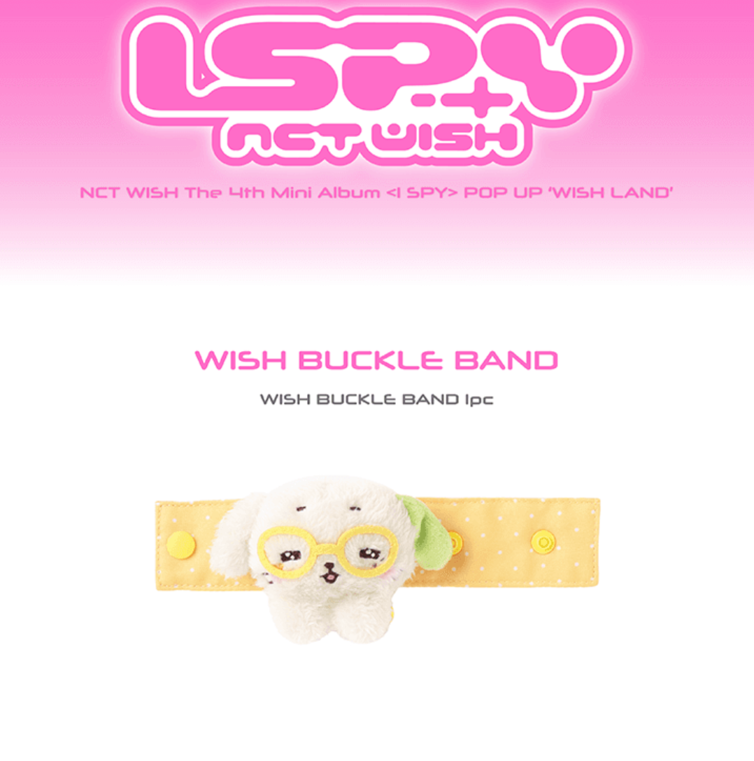 (PRE-ORDER) NCT WISH - [WISH LAND] 4th Mini Album <I SPY> POP UP MD WISH BUCKLE BAND