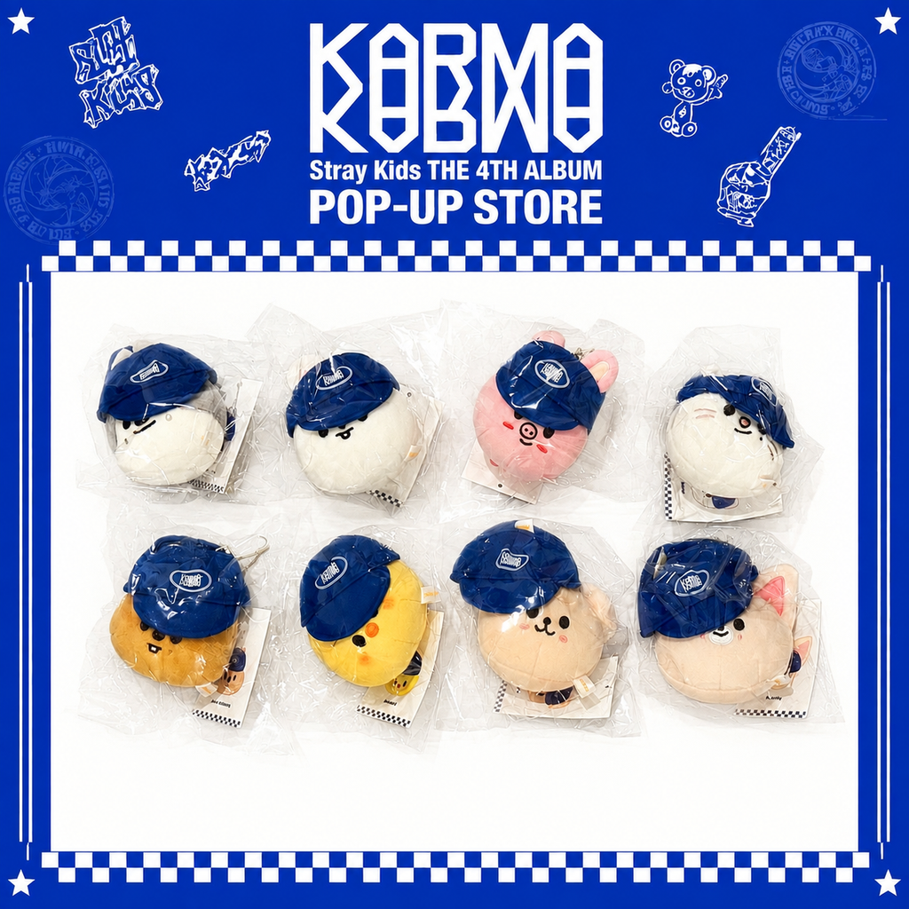 STRAY KIDS - KARMA POP-UP MERCH OFFICIAL MD CEREMONY BALL CAP PLUSH