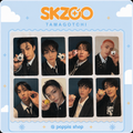 STRAY KIDS SKZOO x TAMAGOTCHI MD OFFICIAL BENEFITS PHOTO CARD OT8 SET