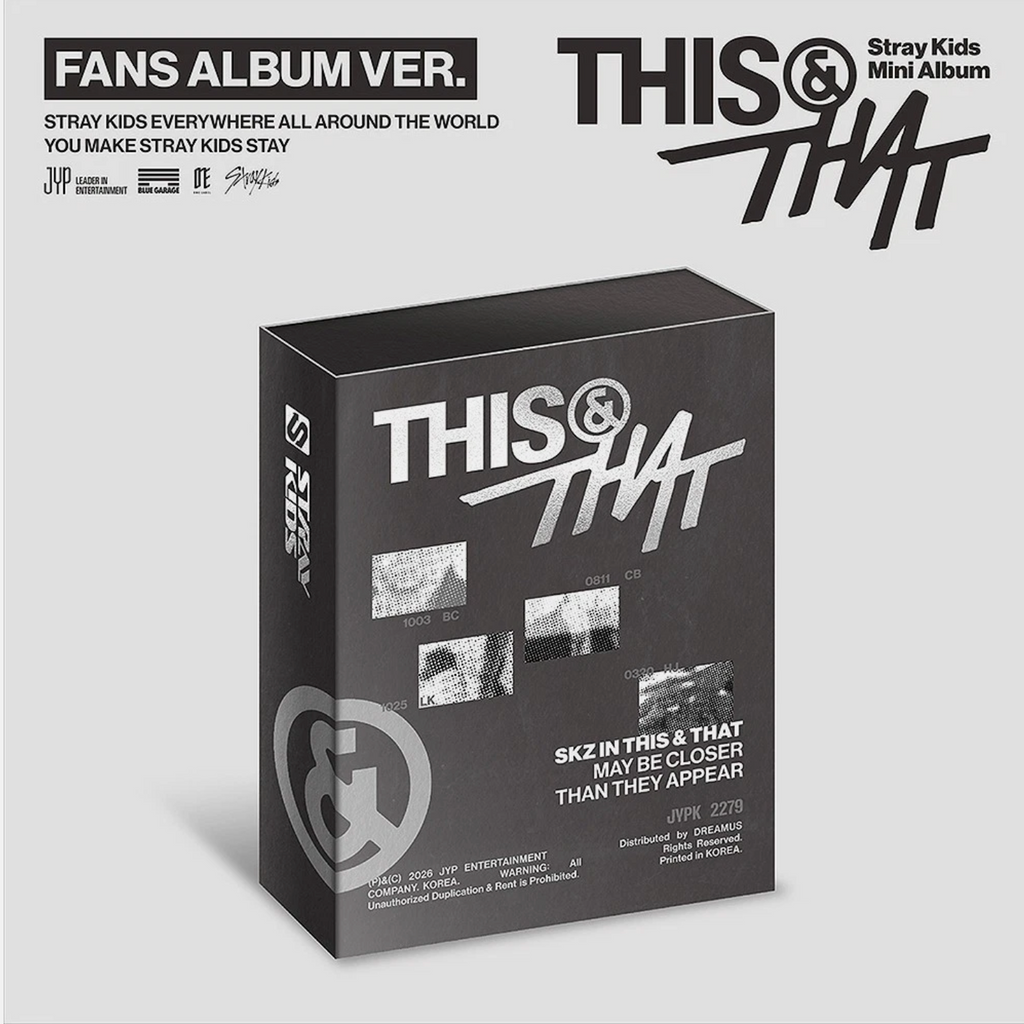 STRAY KIDS THIS and THAT MINI ALBUM (FANS ALBUM VERSION) 