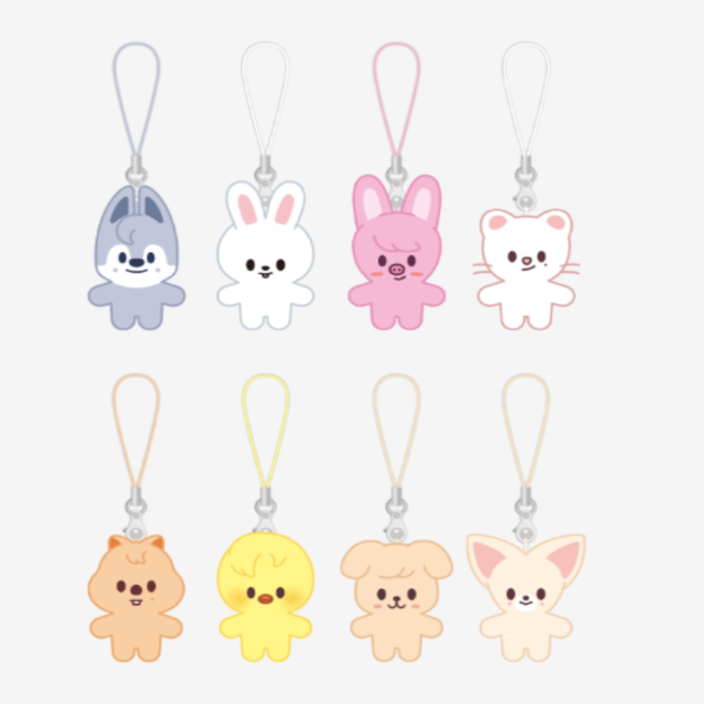 StrayKids skz micro skzoo plush 5cm [5th Fanmeeting 'SKZ 5'CLOCK' Official MD]