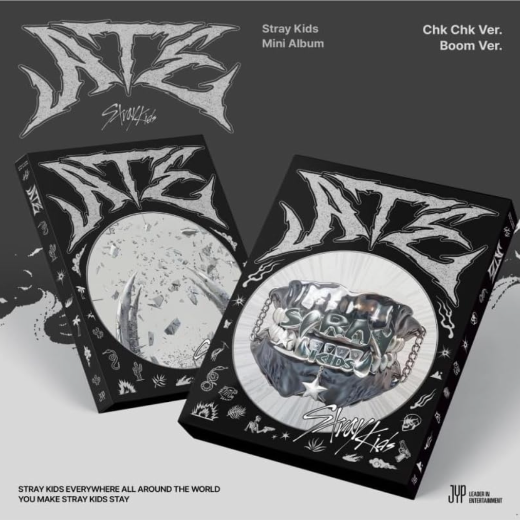 Stray Kids Mini Album ATE Chk Chk Ver./ Boom Ver.