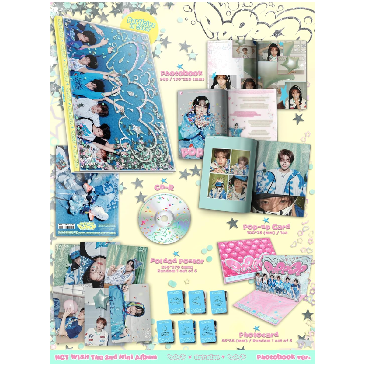 NCT WISH [POPPOP] The 2nd Mini Album (Photobook Version)