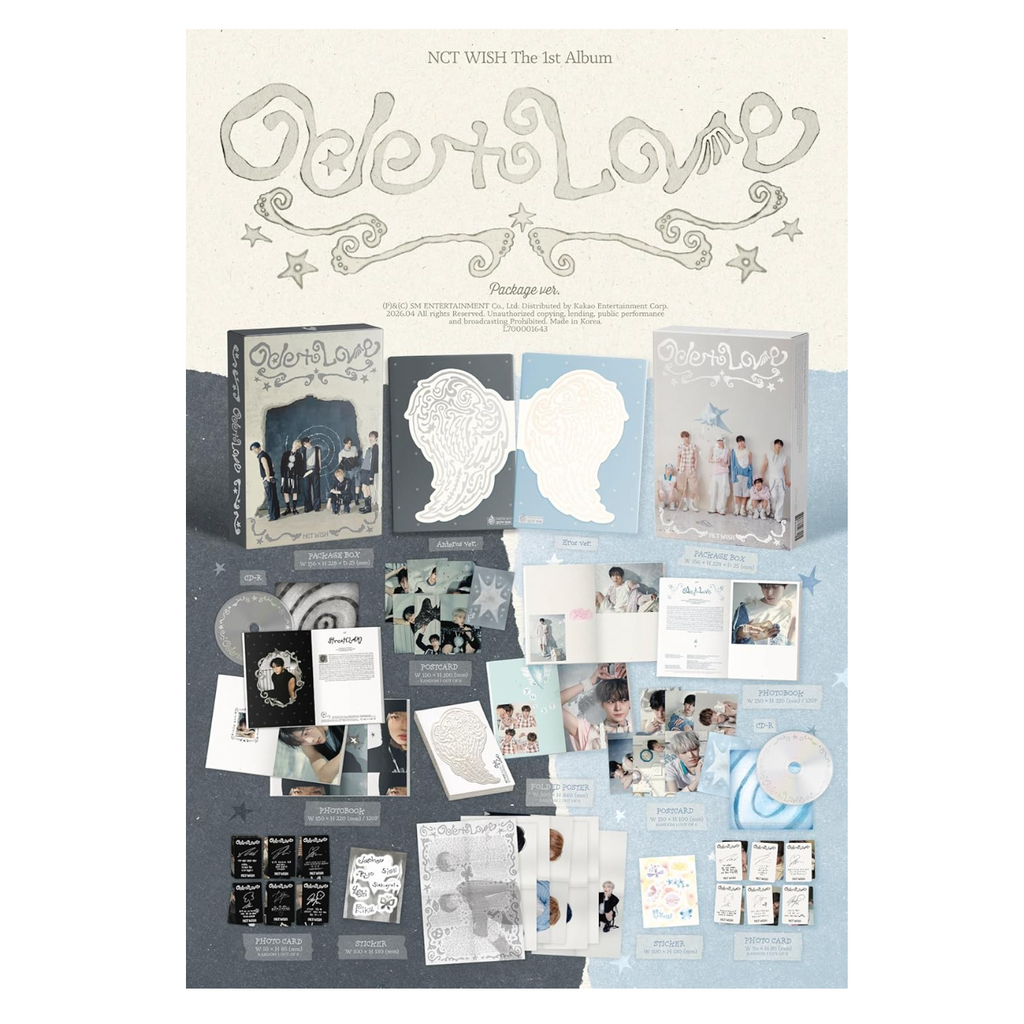 NCT WISH - [Ode to Love] The 1st Album (Package Version)