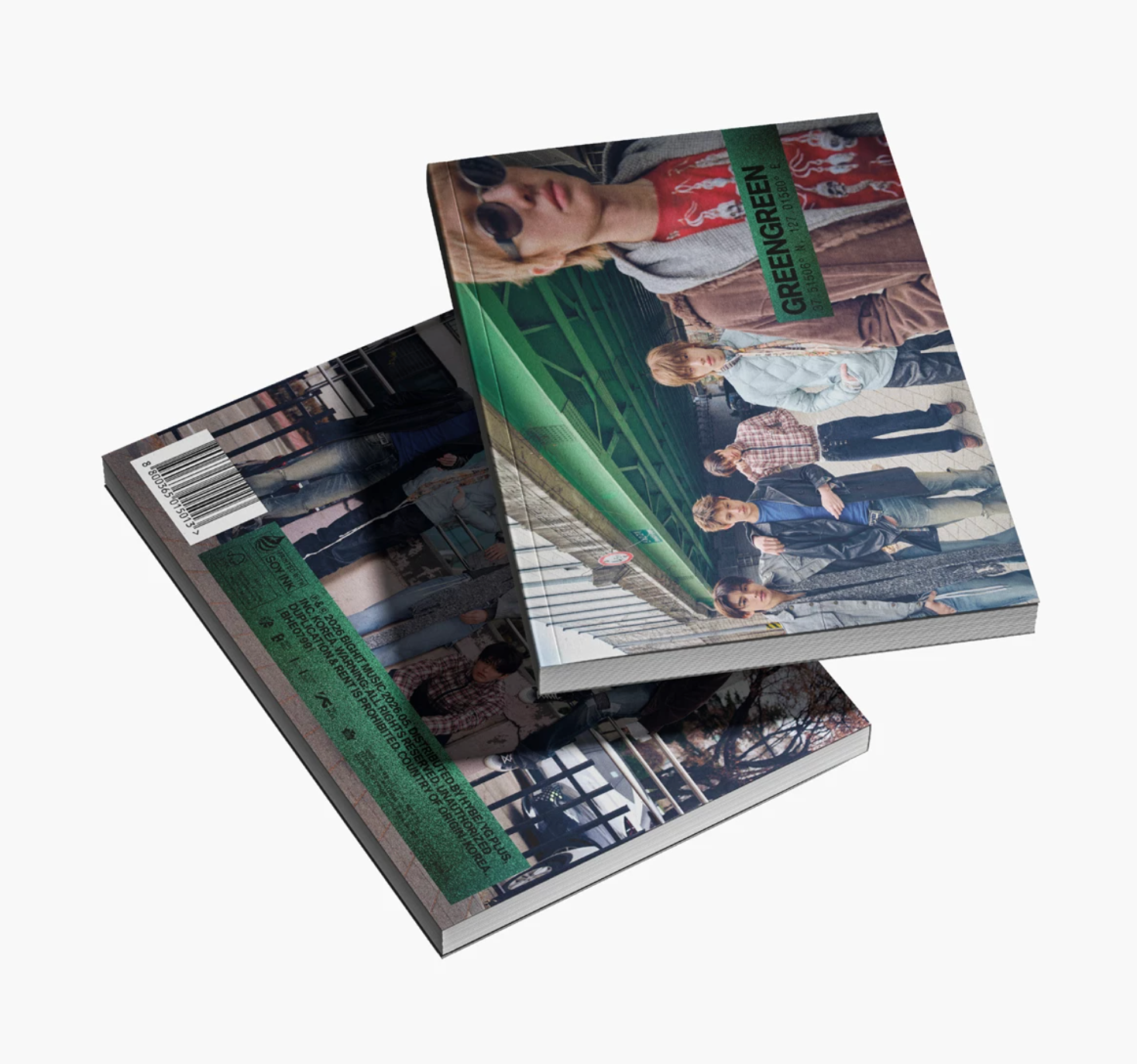CORTIS- [GreenGreen] THE 2ND EP Album Photobook Bridge/Studio