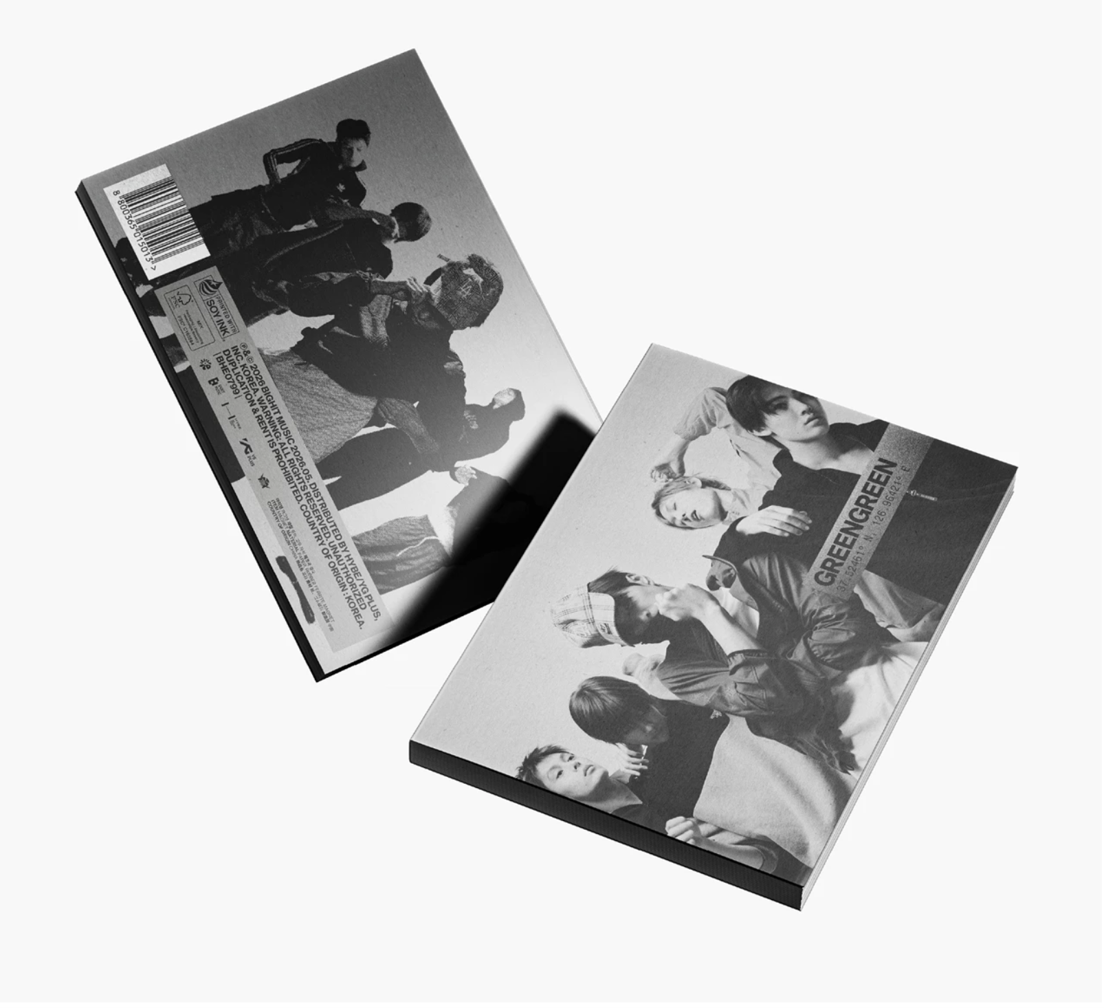 CORTIS- [GreenGreen] THE 2ND EP Album Photobook Bridge/Studio/Street Version