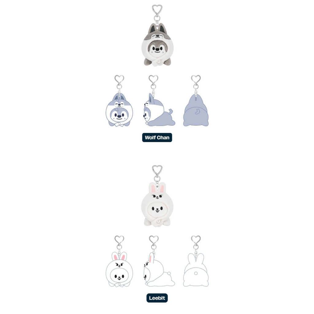 StrayKids SKZOO KEYRING LYING Ver. [dominATE : celebrATE POP-UP STORE OFFICIAL MD]