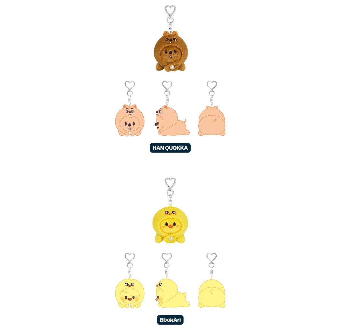 StrayKids SKZOO KEYRING LYING Ver. [dominATE : celebrATE POP-UP STORE OFFICIAL MD]