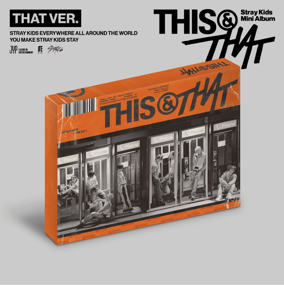 STRAY KIDS - THIS & THAT Mini Album with POB