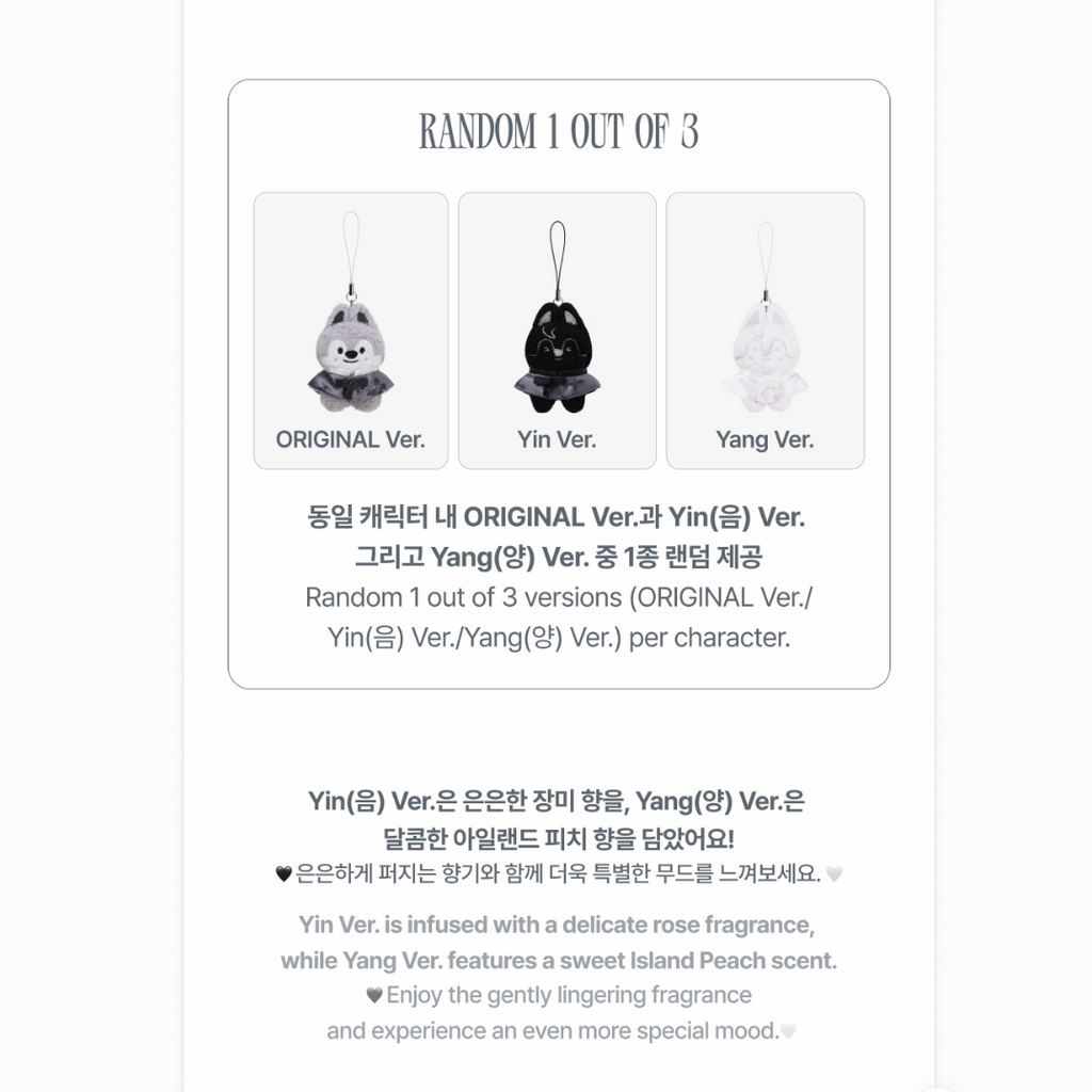 (PRE-ORDER) Stray Kids - [RUN IT] World Tour MD SKZOO SECRET PLUSH MICRO Ver.