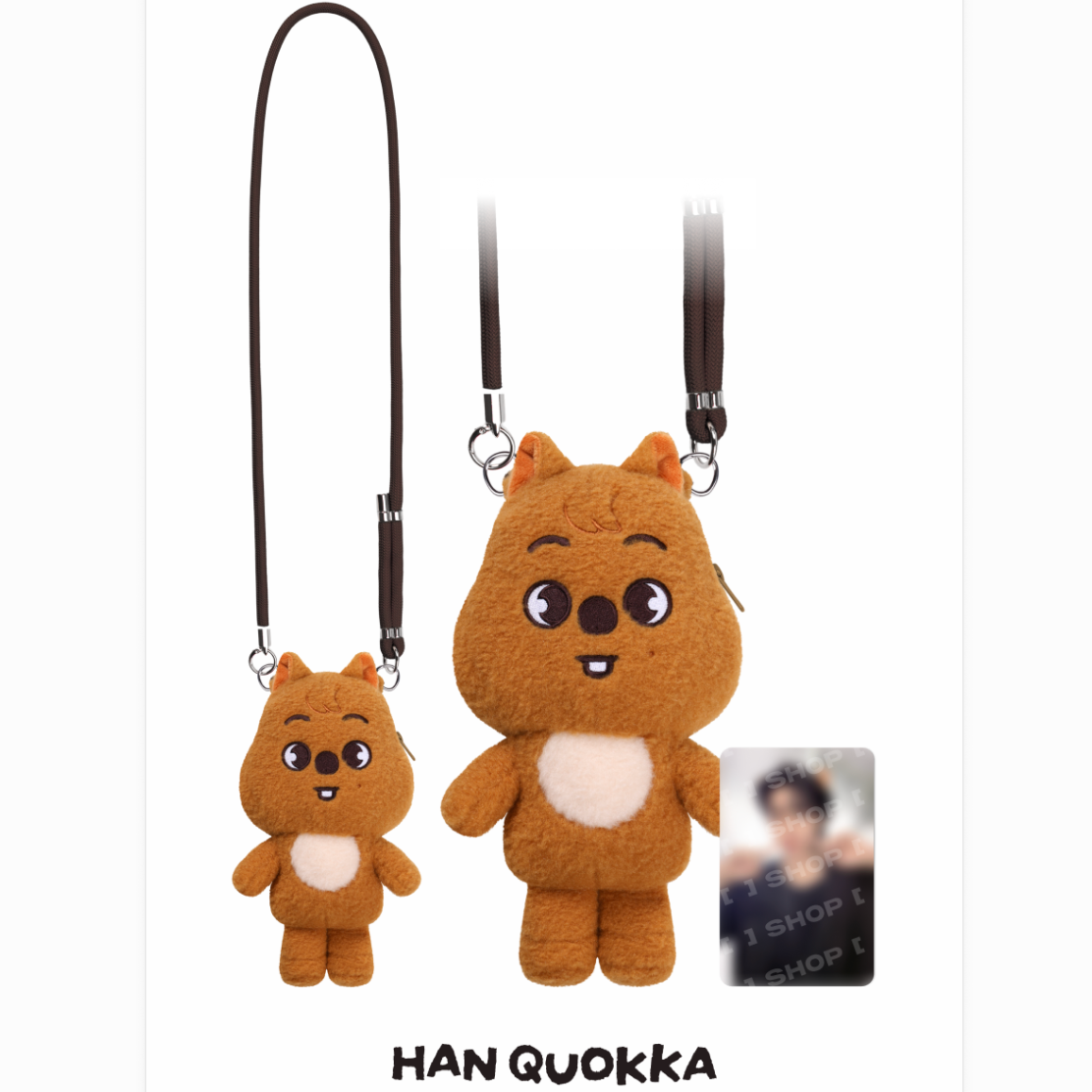 (PRE-ORDER) Stray Kids - [RUN IT] World Tour MD SKZOO PLUSH CROSS BAG