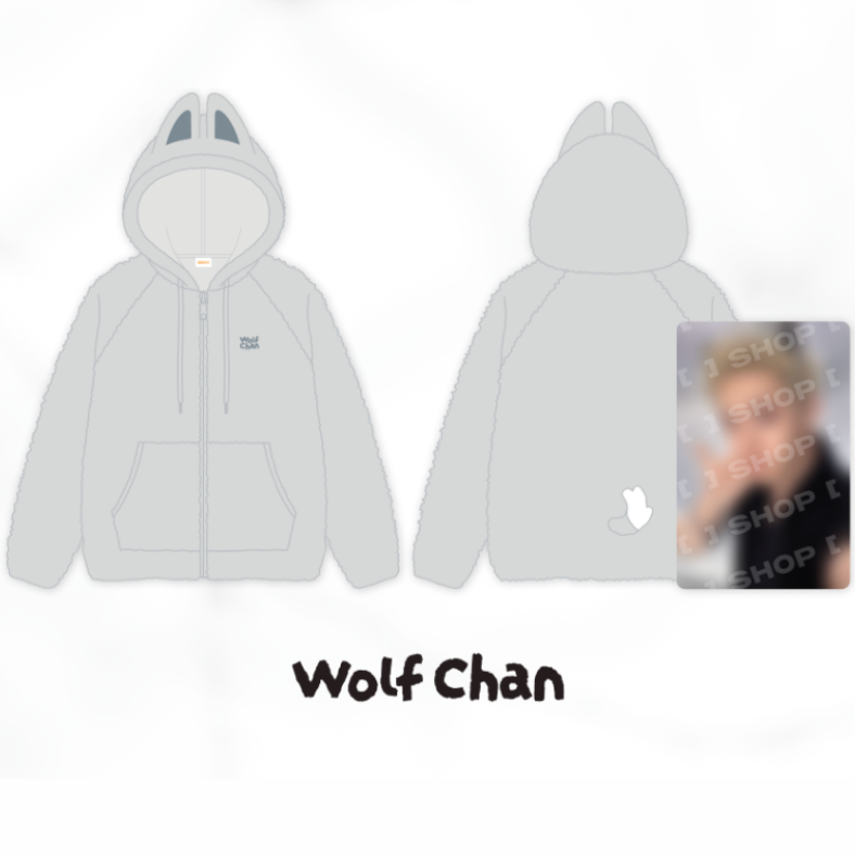 (PRE-ORDER) Stray Kids - [RUN IT] World Tour MD SKZOO FLEECE HOOD ZIP-UP