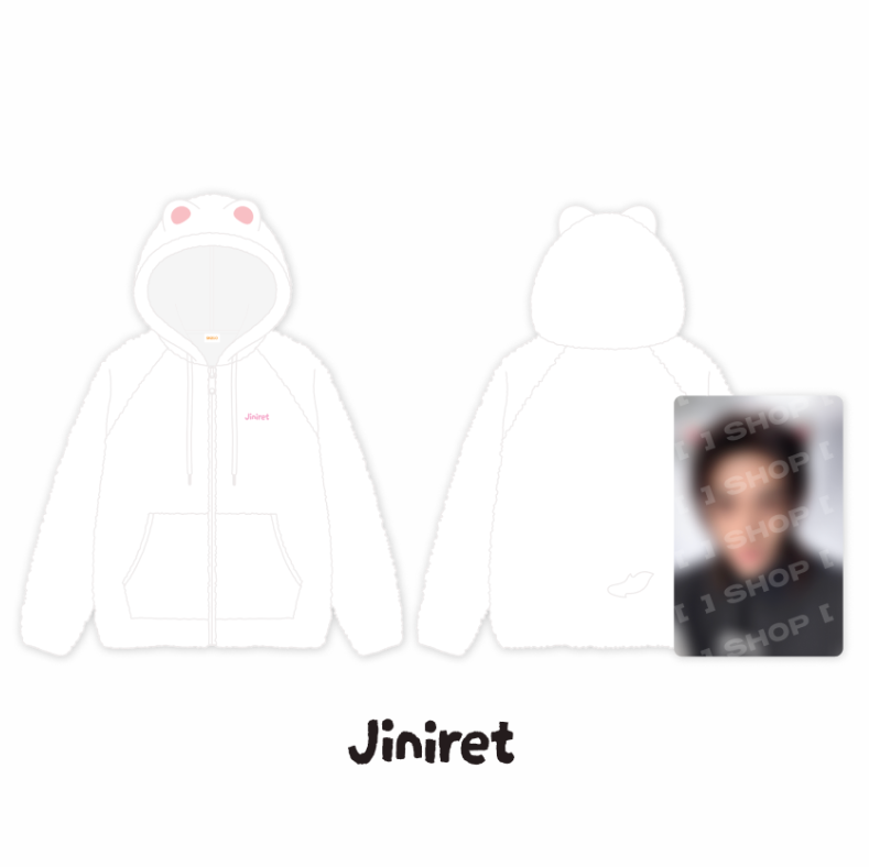 (PRE-ORDER) Stray Kids - [RUN IT] World Tour MD SKZOO FLEECE HOOD ZIP-UP