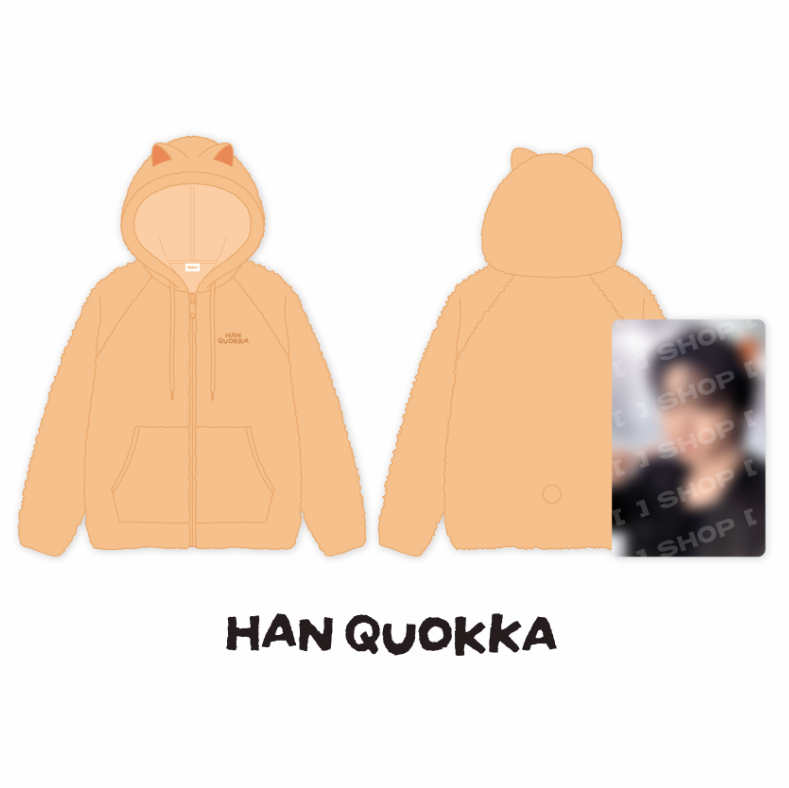 (PRE-ORDER) Stray Kids - [RUN IT] World Tour MD SKZOO FLEECE HOOD ZIP-UP