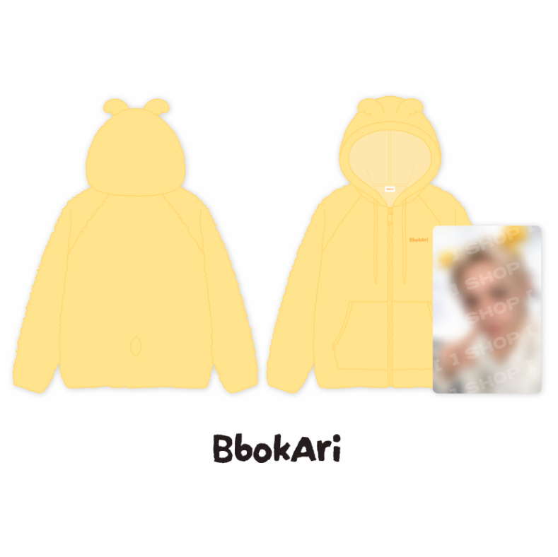 (PRE-ORDER) Stray Kids - [RUN IT] World Tour MD SKZOO FLEECE HOOD ZIP-UP