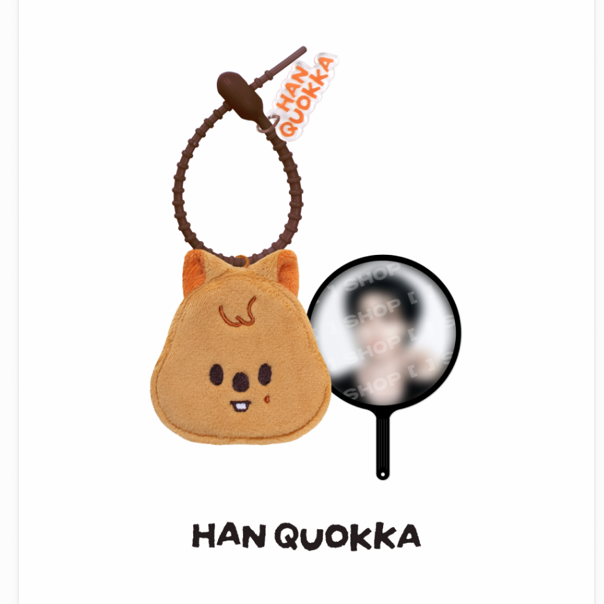 (PRE-ORDER) Stray Kids - [RUN IT] World Tour MD SKZOO PLUSH MINI PICKET KEYRING