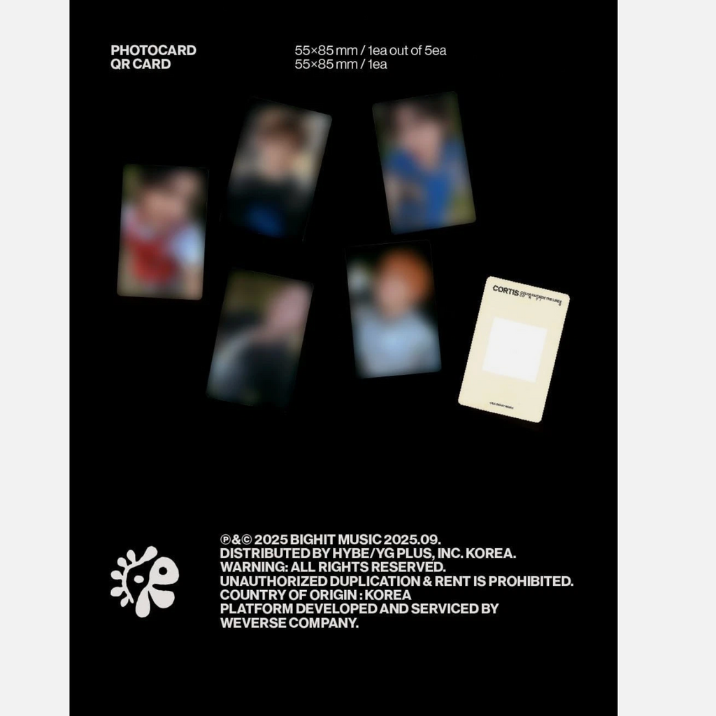 CORTIS 1st EP Album [COLOR OUTSIDE THE LINES] Weverse Ver.