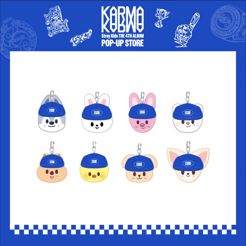 STRAY KIDS - KARMA POP-UP MERCH OFFICIAL MD CEREMONY BALL CAP PLUSH