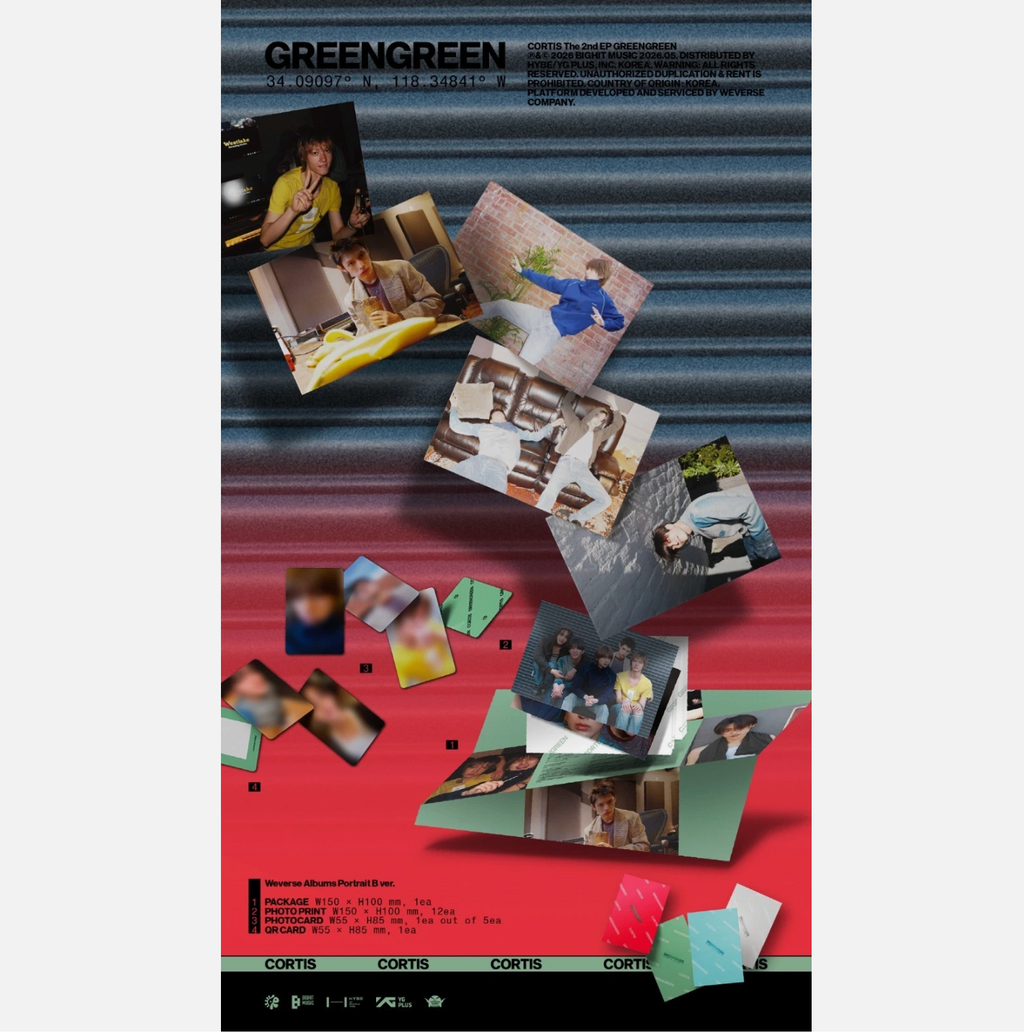 CORTIS The 2nd EP [GREENGREEN] (WEVERSE ALBUMS VER.)