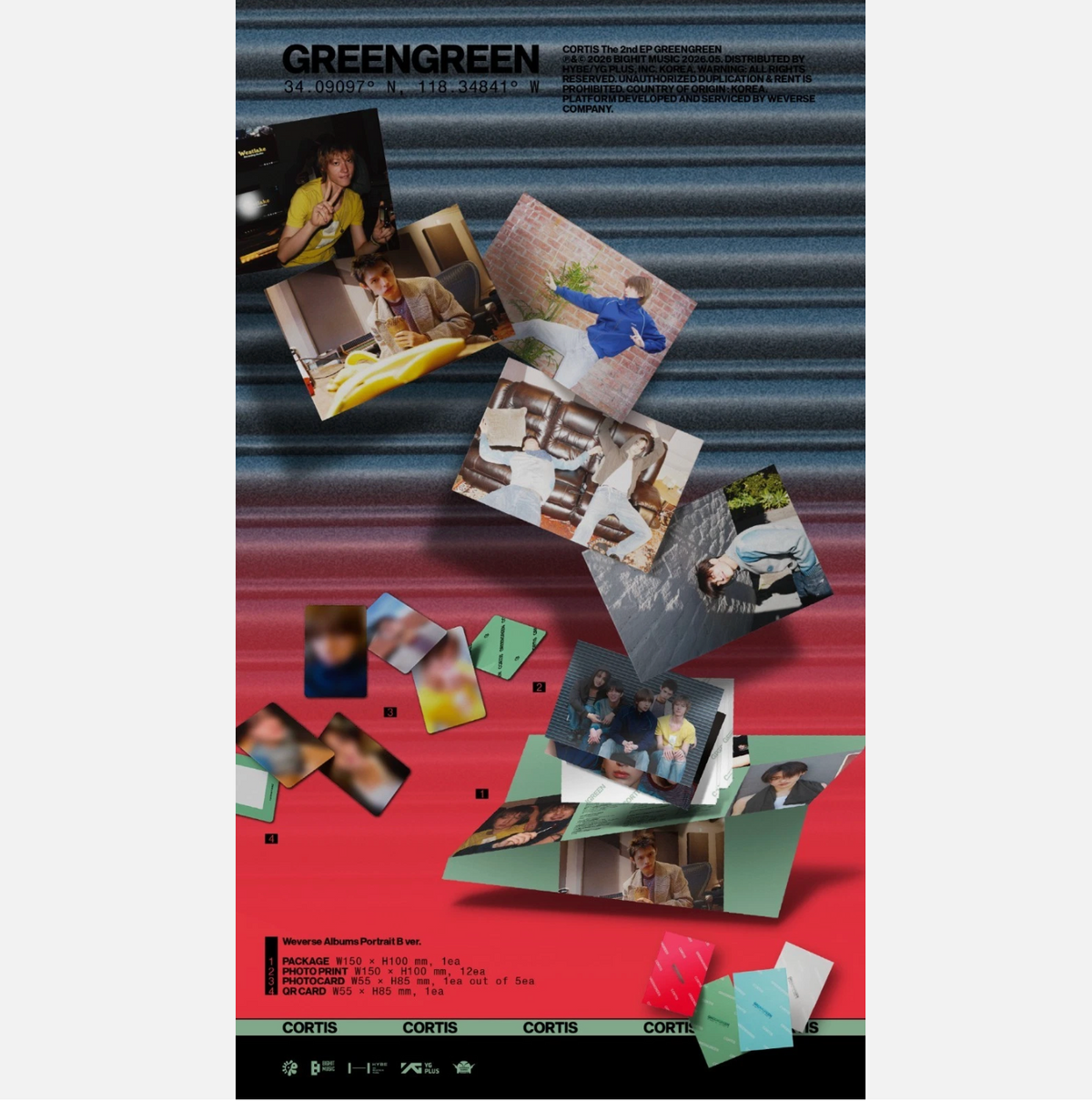 CORTIS The 2nd EP [GREENGREEN] (WEVERSE ALBUMS VER.)