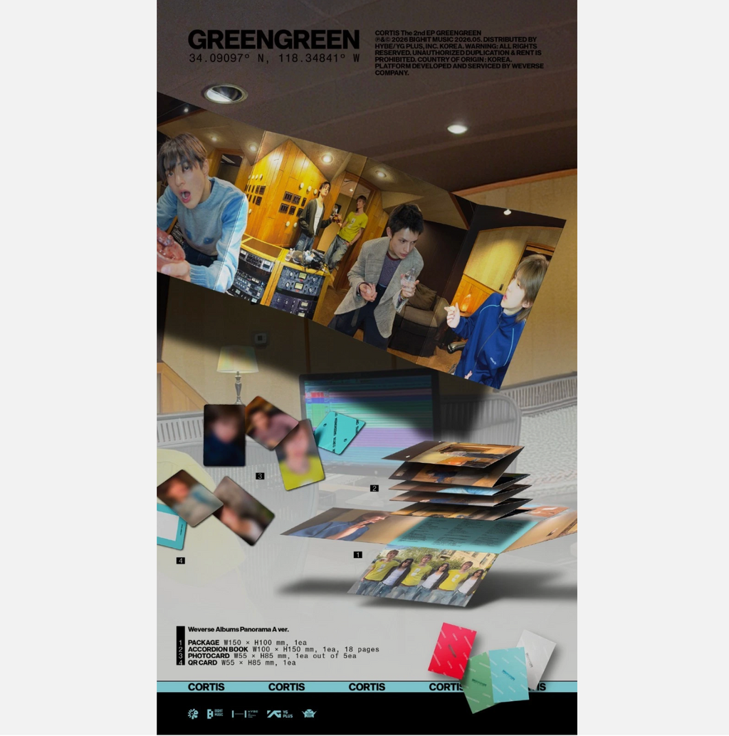CORTIS The 2nd EP [GREENGREEN] (WEVERSE ALBUMS VER.)