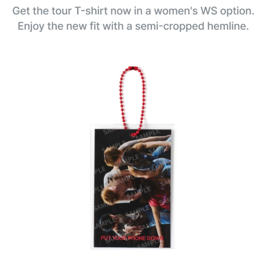(Pre Order) CORTIS - [PUT YOUR PHONE DOWN] 2026 TOUR OFFICIAL MD TOUR Routing T-Shirt (Black)