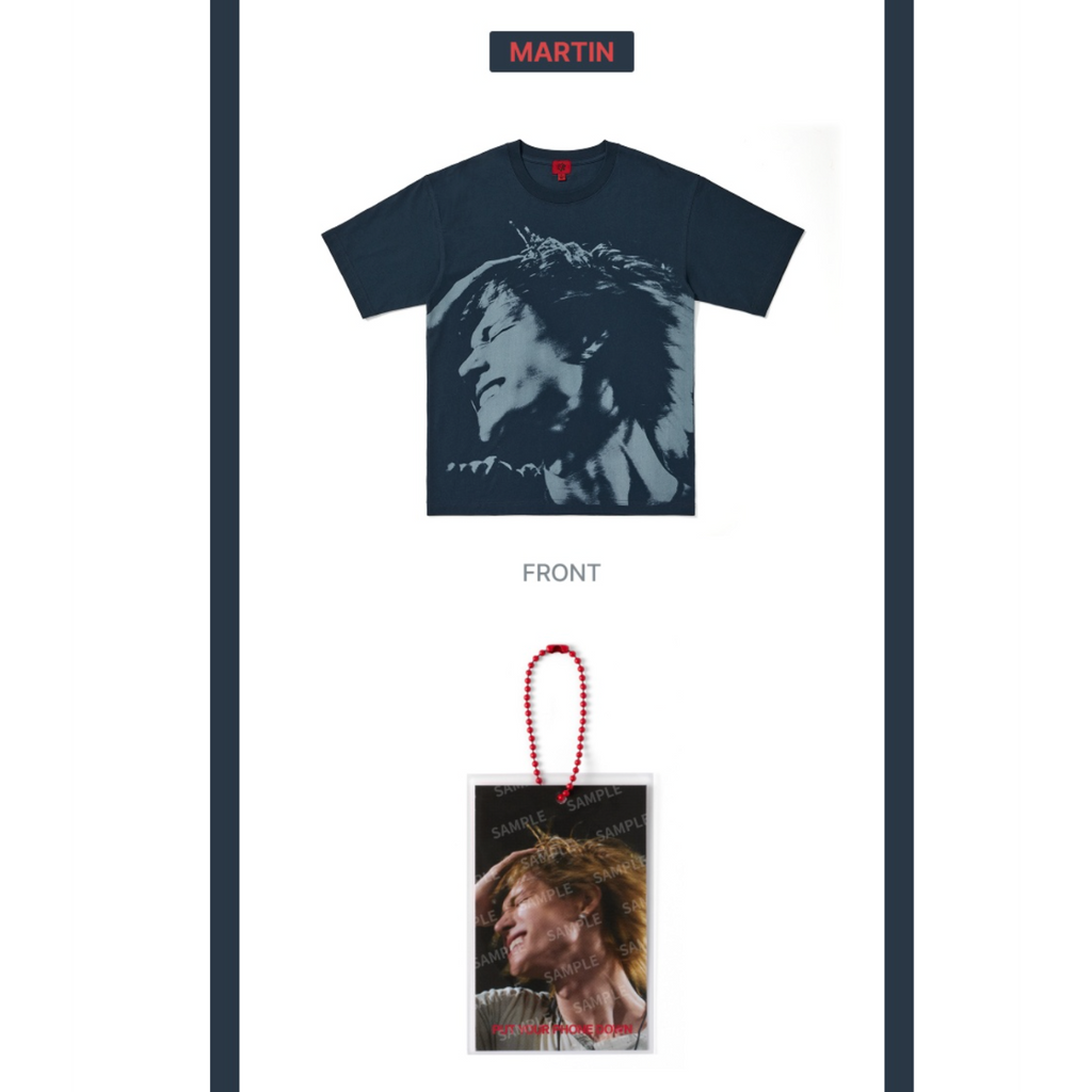 (Pre Order) CORTIS - [PUT YOUR PHONE DOWN] 2026 TOUR OFFICIAL MD Photo T-Shirt (Navy)