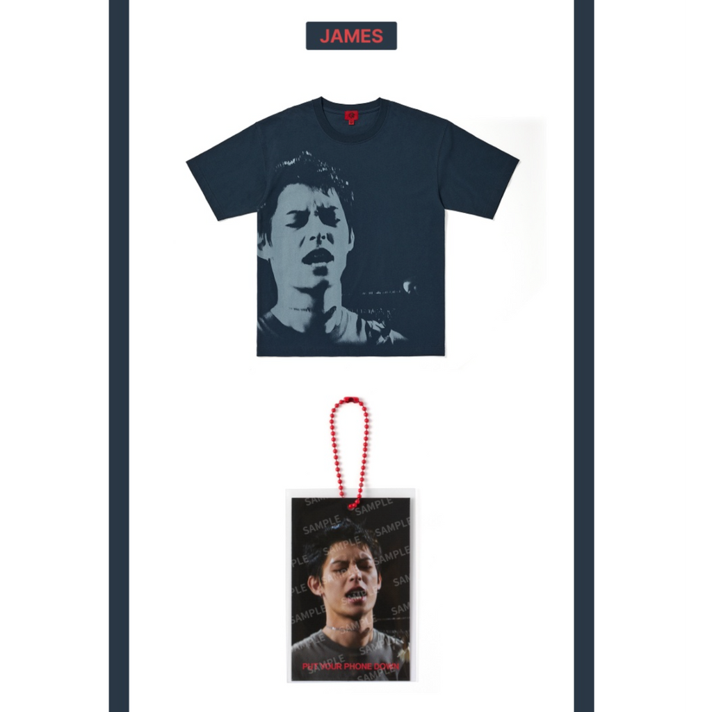 (Pre Order) CORTIS - [PUT YOUR PHONE DOWN] 2026 TOUR OFFICIAL MD Photo T-Shirt (Navy)