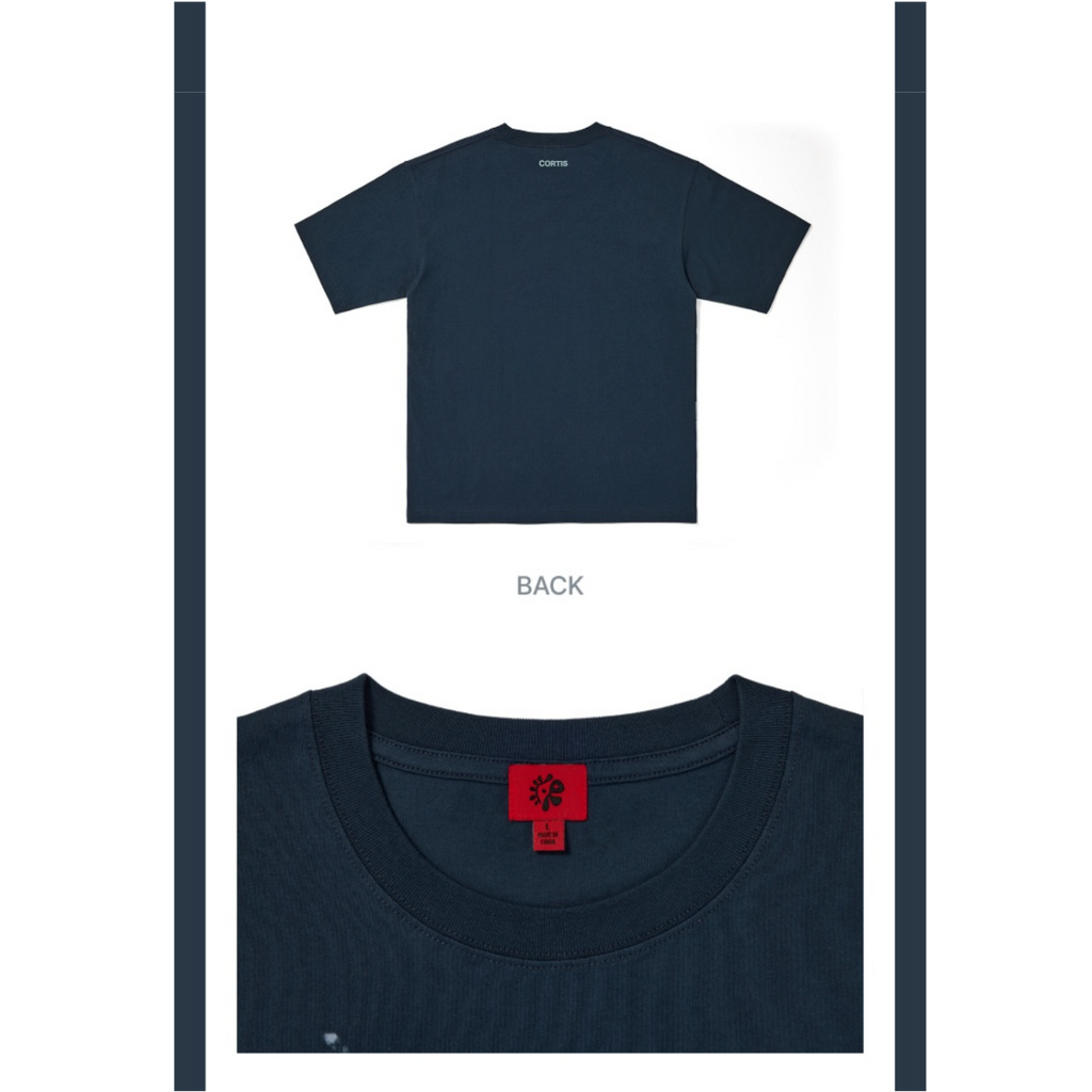 (Pre Order) CORTIS - [PUT YOUR PHONE DOWN] 2026 TOUR OFFICIAL MD Photo T-Shirt (Navy)