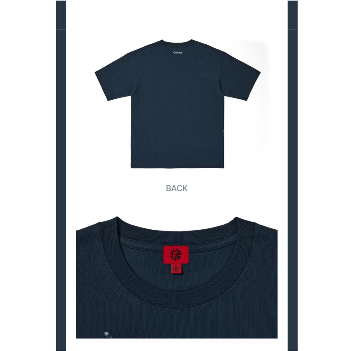 (Pre Order) CORTIS - [PUT YOUR PHONE DOWN] 2026 TOUR OFFICIAL MD Photo T-Shirt (Navy)