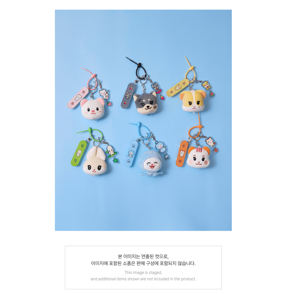 (PRE-ORDER) TWS - [TWIMI : 42 Forest] Official Character MD Face Plush Keyring